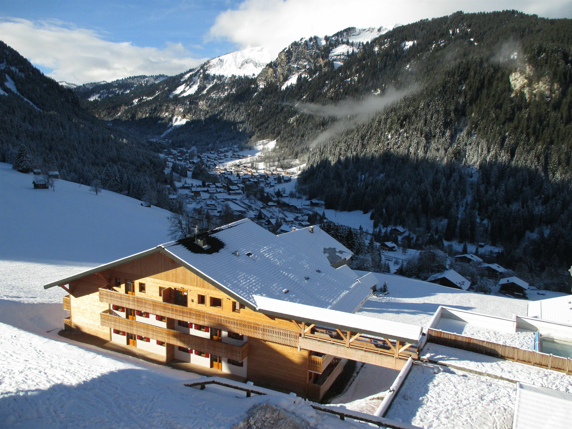 Residence Nemea Le Grand Ermitage Chatel Exterior photo